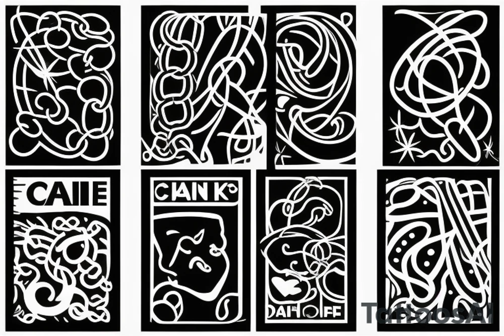 chain tattoo idea