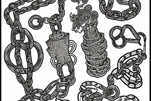 chains tattoo idea