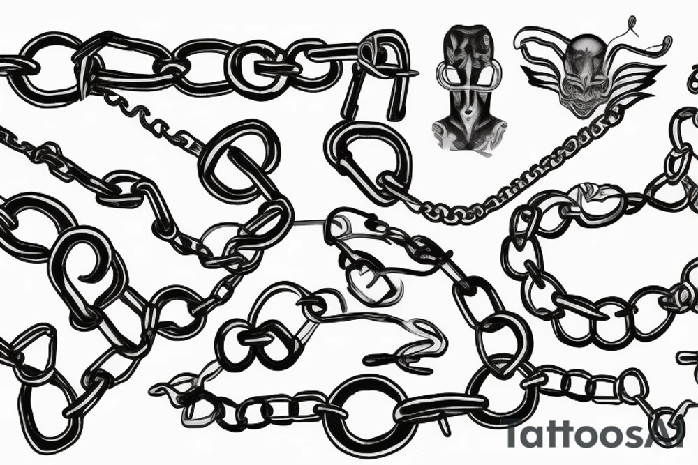 chains tattoo idea