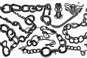 chains tattoo idea