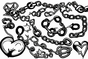 chains tattoo idea