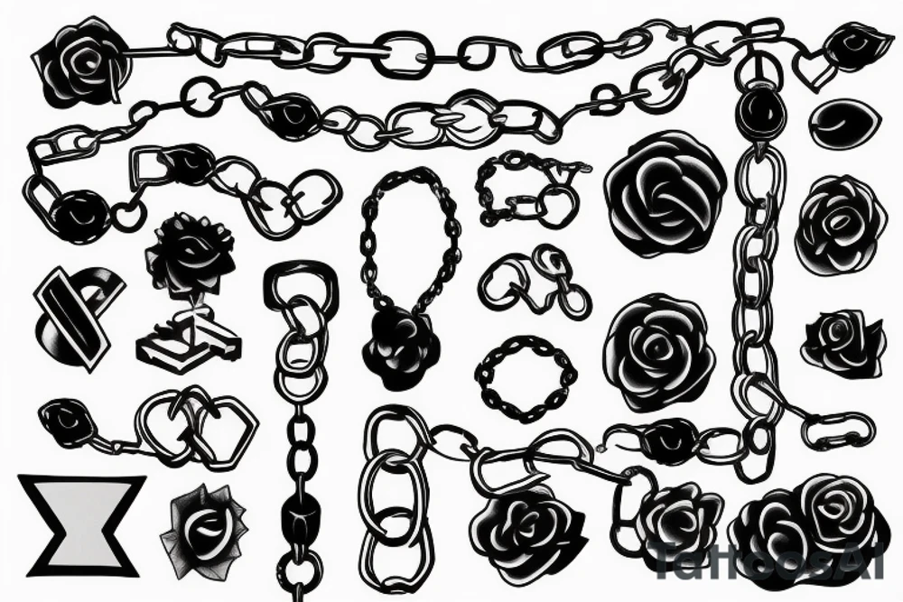 chains tattoo idea