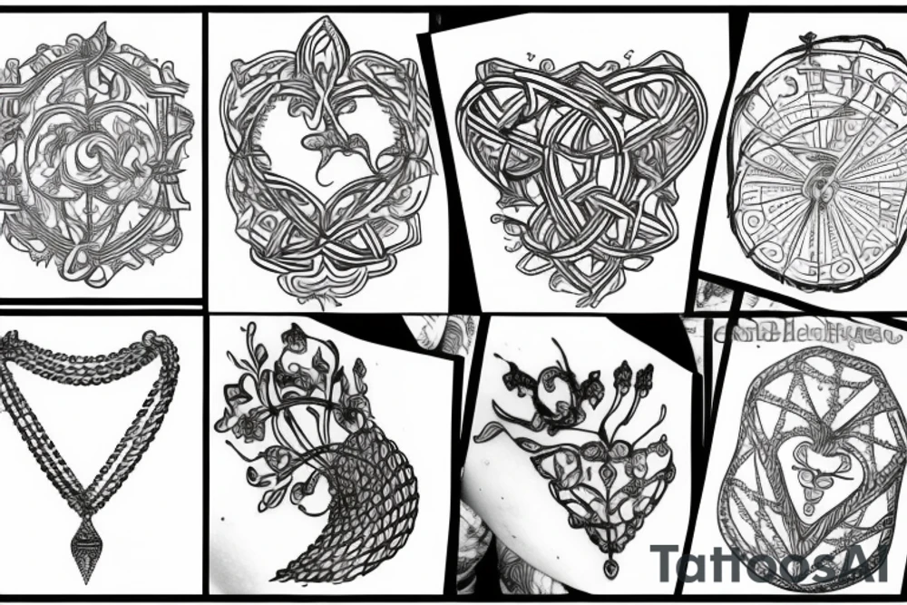 chains tattoo idea