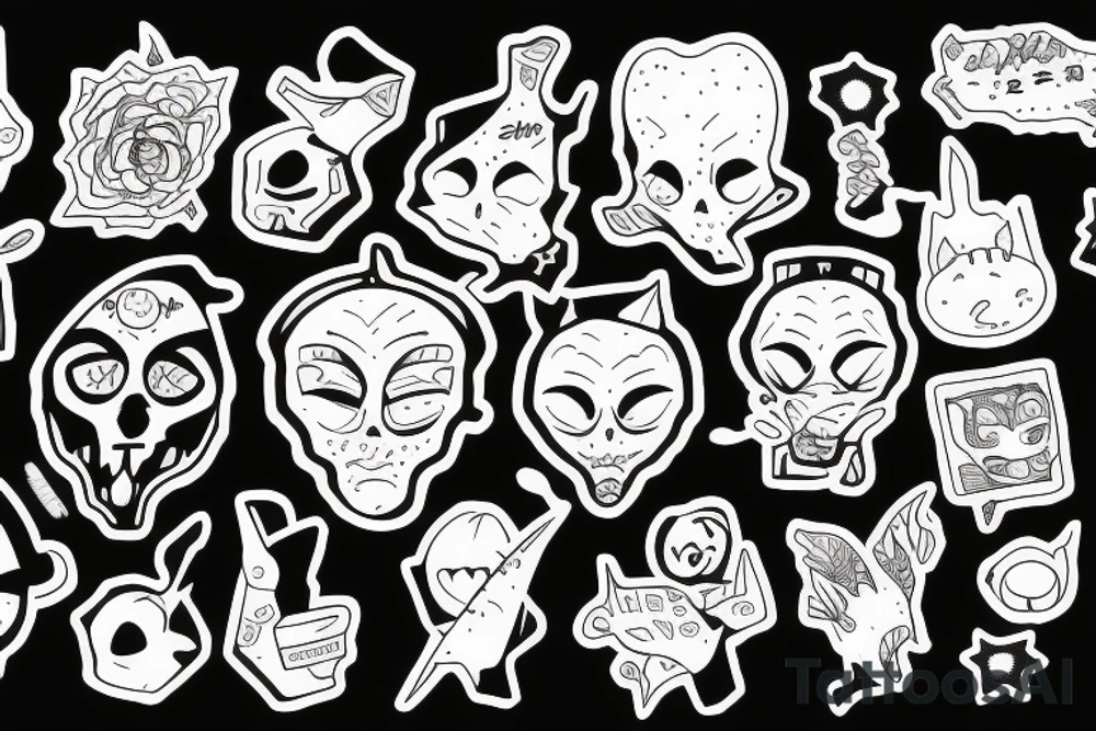 Anxiety overthinking tattoo idea