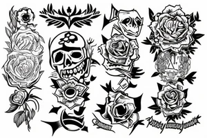 Anxiety overthinking tattoo idea