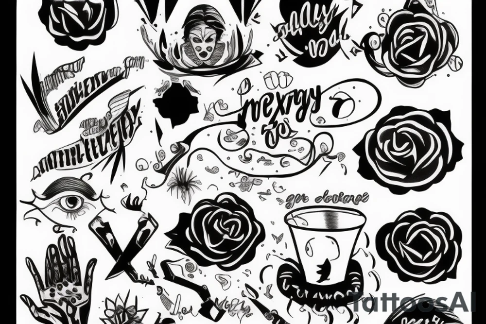 Anxiety tattoo idea