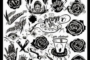 Anxiety tattoo idea