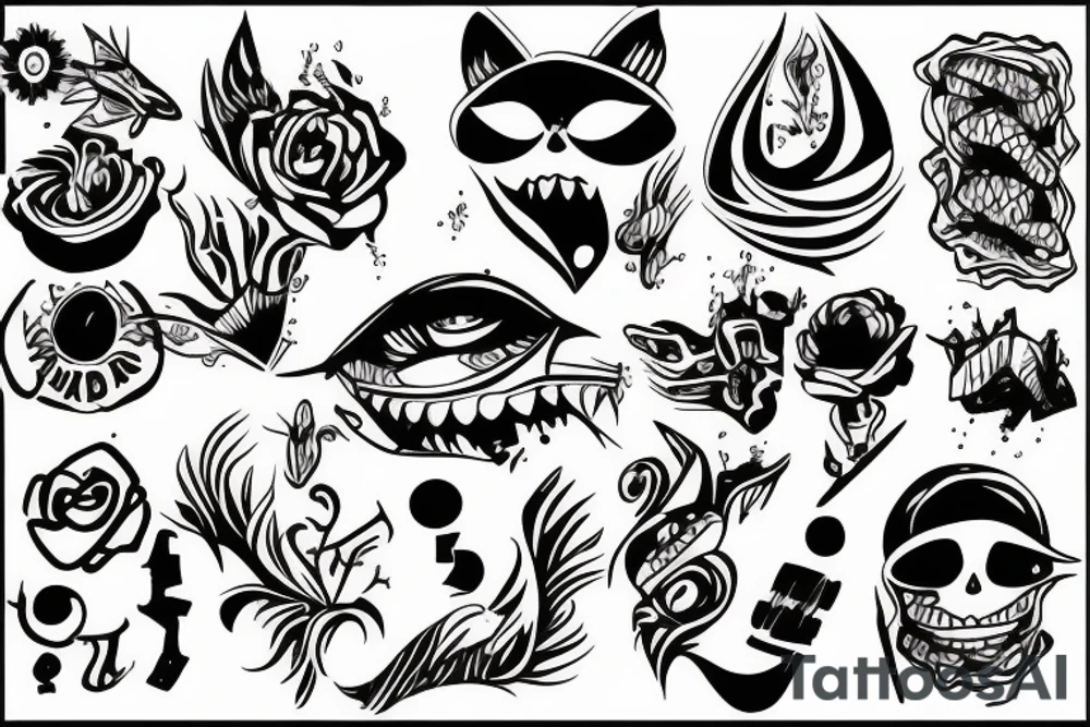 Anxiety tattoo idea