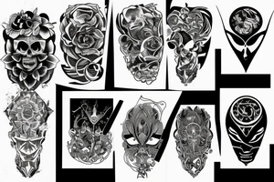 Lasers tattoo idea
