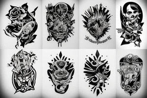Lasers tattoo idea