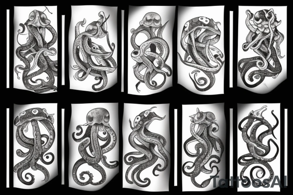 octopus tattoo idea