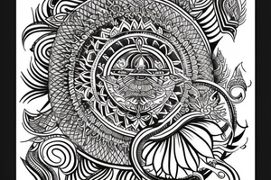 INDIAN GOD parusrama tattoo idea