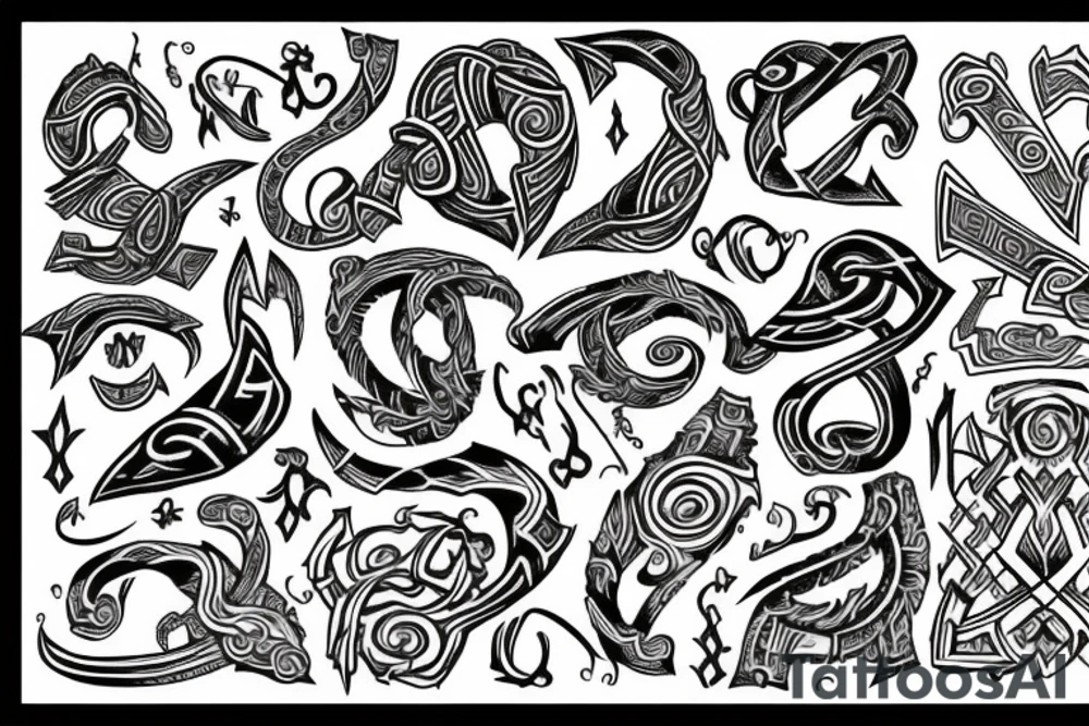 sowilo rune tattoo idea