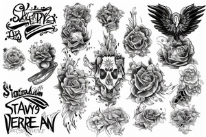 Stairway to heaven tattoo idea