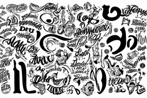 21-01-1998 combined with 19-06-1995 tattoo idea
