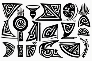 Ancient Greek vase art tattoo idea