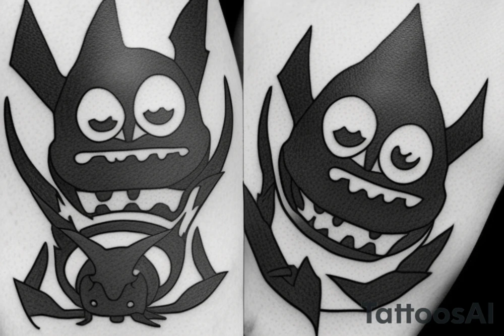 gengar tattoo idea