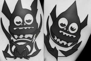 gengar tattoo idea