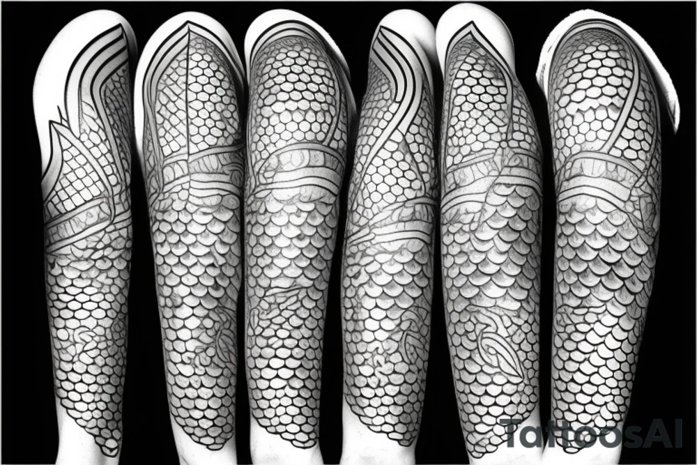 mermaid tattoo idea