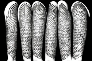 mermaid tattoo idea