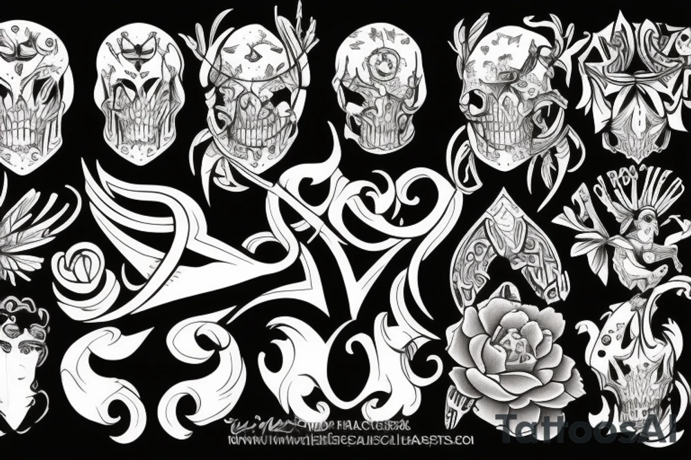 helm wood tattoo idea