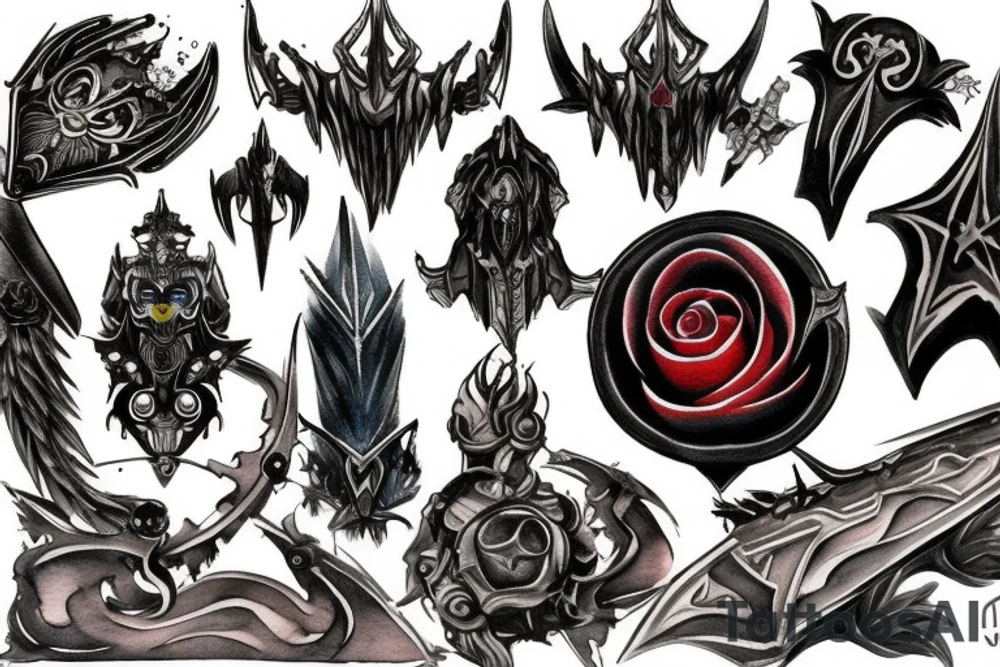 Omniblade tattoo idea