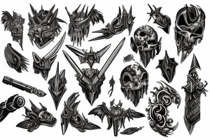 Omniblade tattoo idea