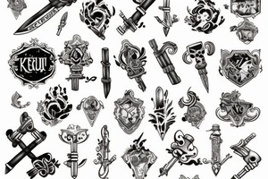 Keyblade keu tattoo idea