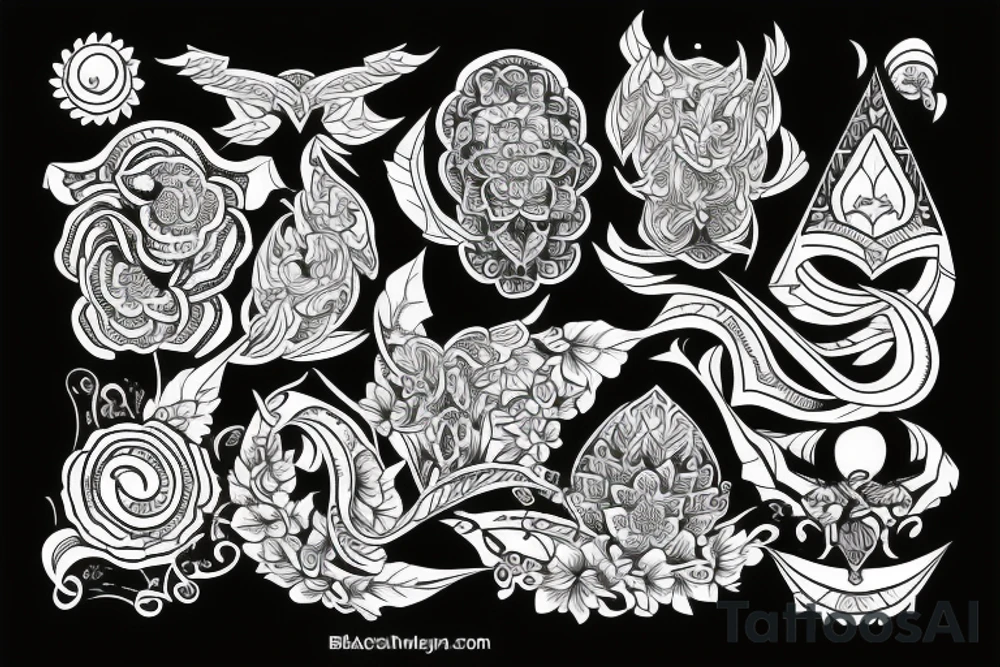 Satyam tattoo idea