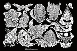 Satyam tattoo idea