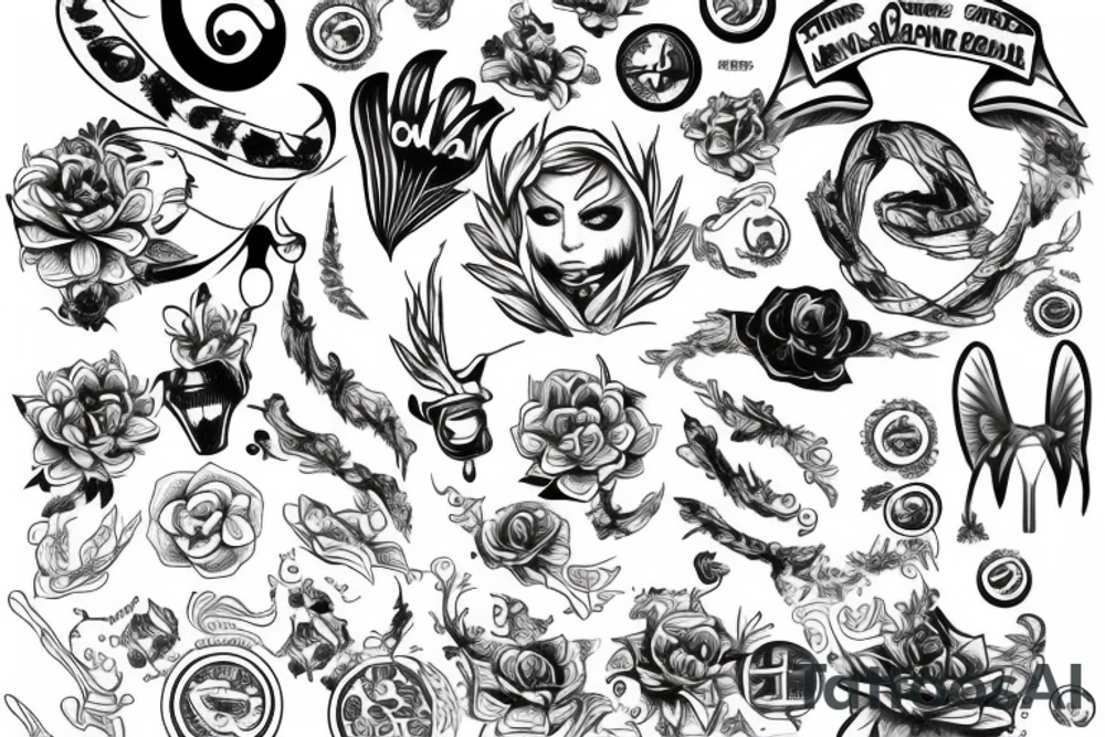Money tattoo idea