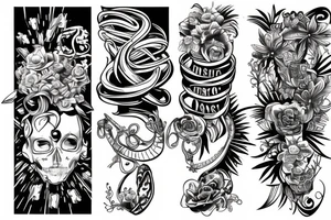 Money tattoo idea