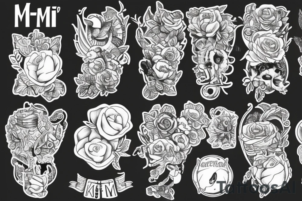 милая кошка tattoo idea
