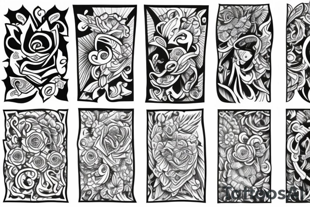 tissue box tattoo idea