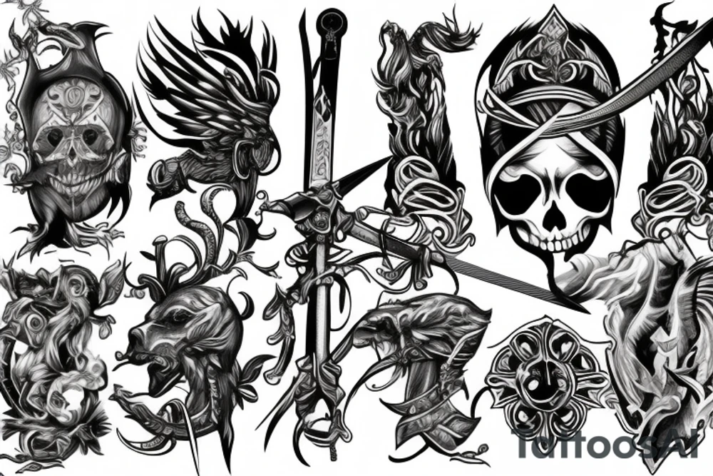 Sword tattoo idea