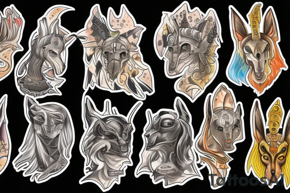 Anubis tattoo idea