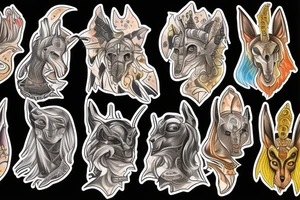 Anubis tattoo idea