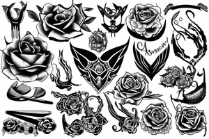 rock tattoo idea