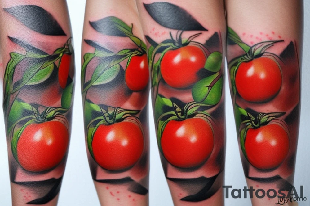 Tomato tattoo idea