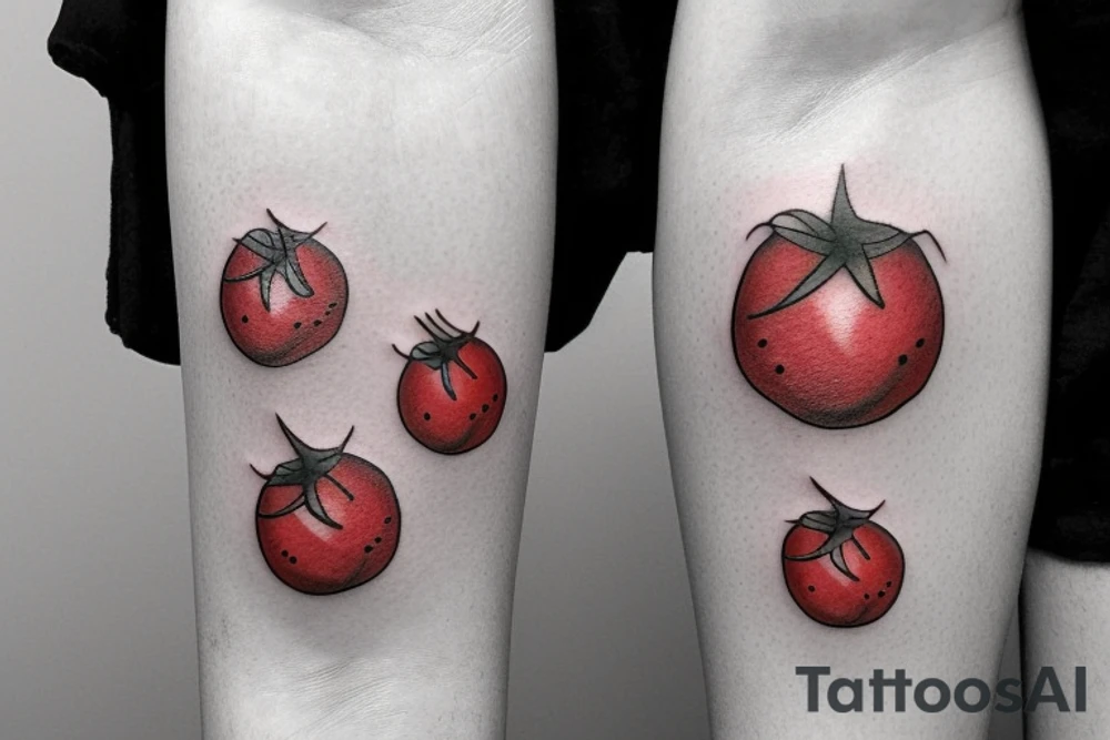 Tomato tattoo idea