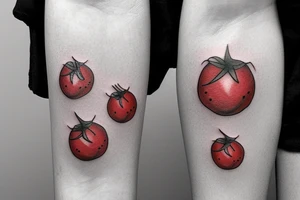 Tomato tattoo idea