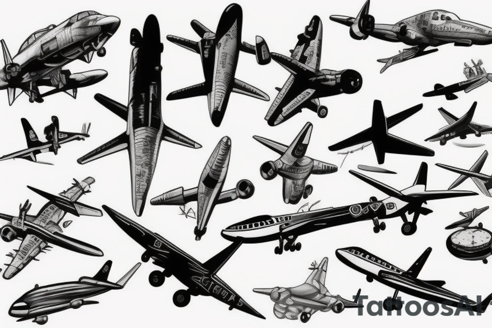 Aviation tattoo idea