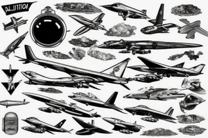 Aviation tattoo idea