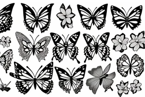 Butterfly tattoo idea