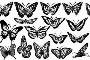 Butterfly tattoo idea