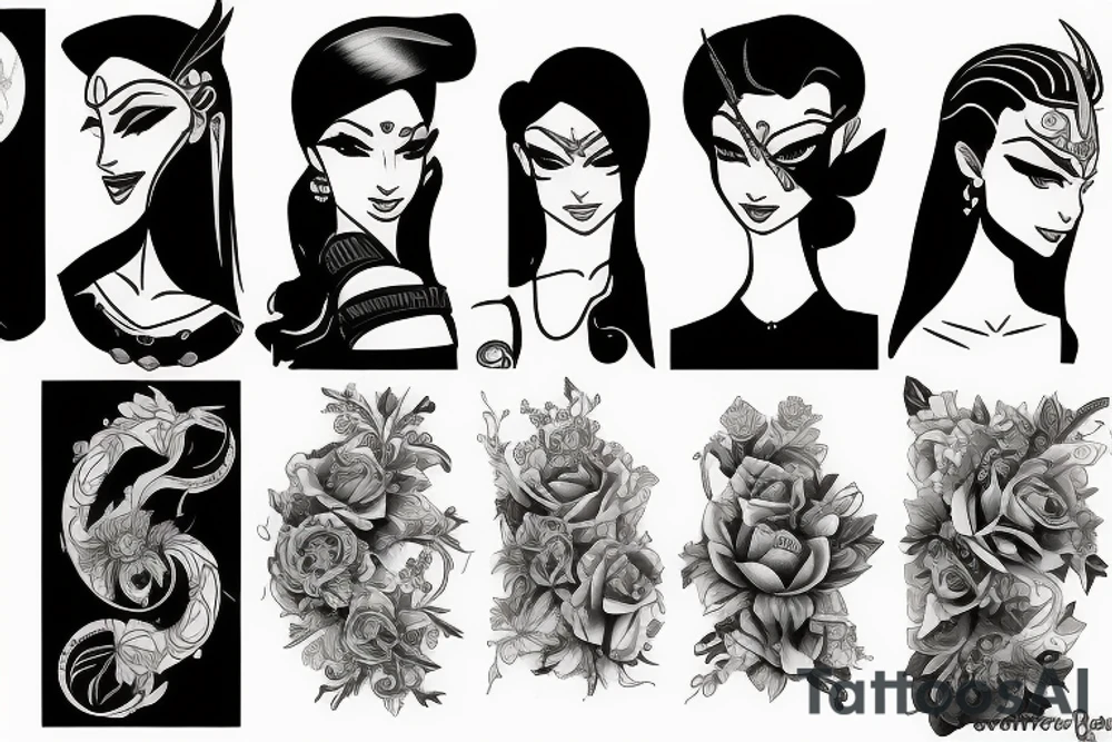 avatar last gender bender tattoo idea