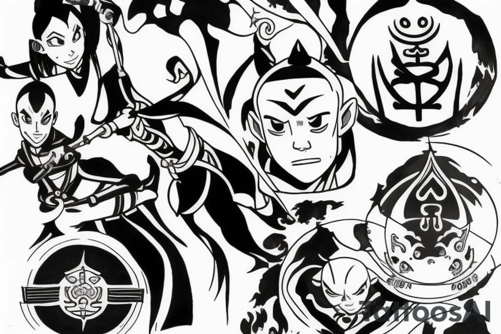 avatar last airbender tattoo idea