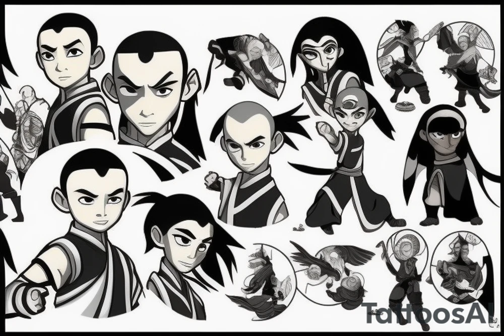avatar last airbender tattoo idea