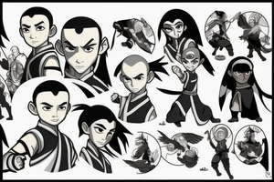 avatar last airbender tattoo idea