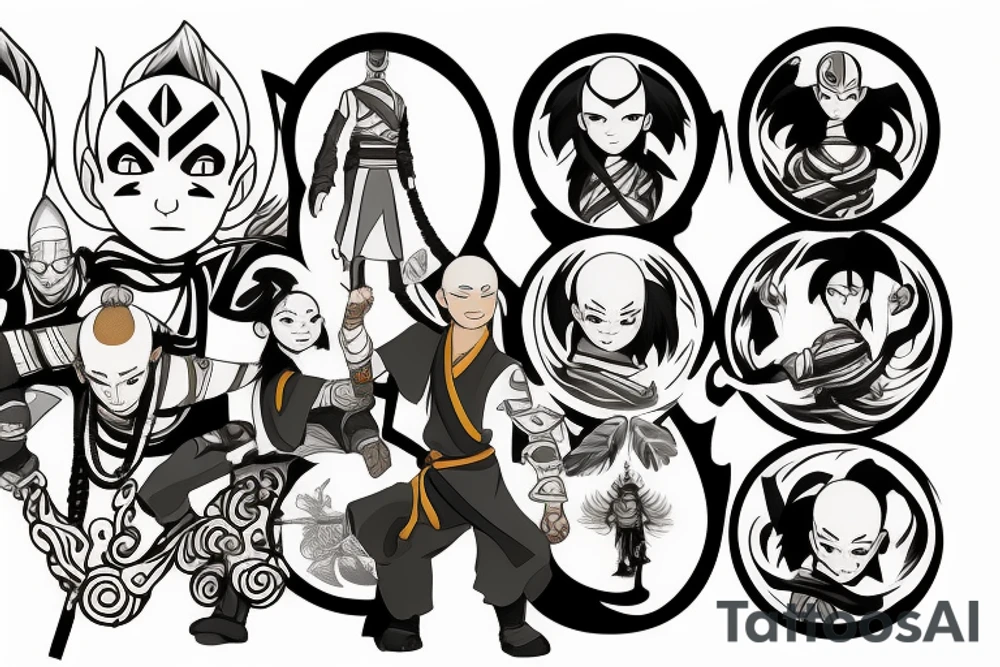 avatar last airbender tattoo idea